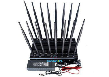 16 kanałów 38w Wi-Fi Signal Jammer 2.4G 5.8G Do sal konferencyjnych / muzeów