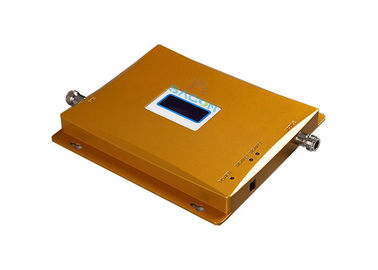 Żółty wzmacniacz sygnału komórkowego 65dB, wzmacniacz sygnału telefonu komórkowego 195mm*180mm*20mm