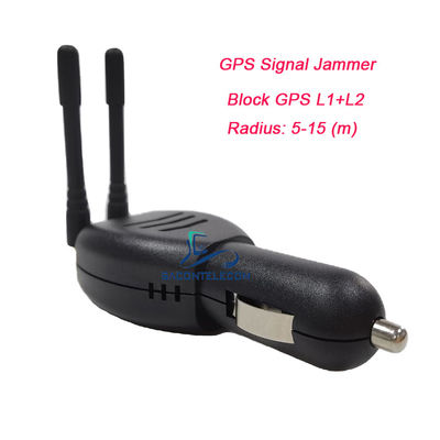 24VDC GPS Jammer sygnału telefonu komórkowego L1 L2 Zasięg 15m