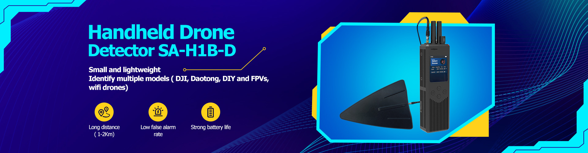 jakość Moduł antydronowego zakłócacza Fabryka