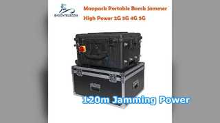 Pakiet 75W 120m RCIED IED Jammer DC24V RF