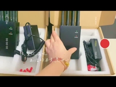 WiFi 2.4G 5.8G GPS 2G 3G 4G 8 pasm Przenośny mobilny zakłócacz sygnału