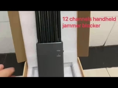 12 pasm 2G 3G 4G 5G Ręczny zakłócacz sygnału WiFi GPS Lojack VHF UHF Promień 20 m