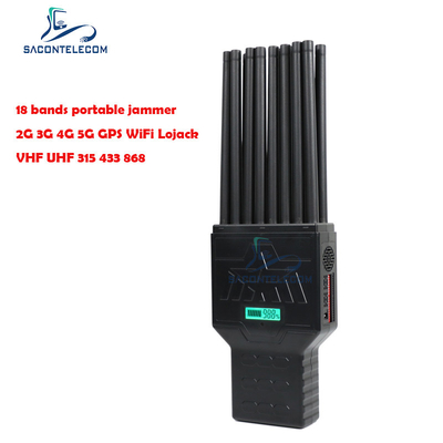 GPS L1 WiFi VHF UHF Lojack Inhibitor sygnału telefonu komórkowego 16 typów anten
