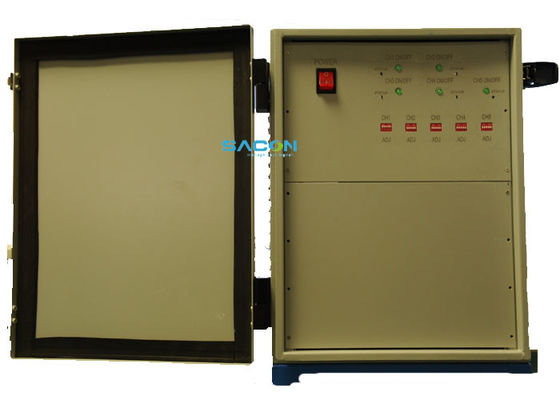 400w wodoodporny telefon komórkowy jammer 4 paski dla więzienia więzienia / wojskowego