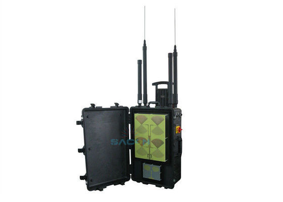 8 pasów 400w Power Manpack Jammer bagażnik do ochrony VIP i usuwania bomb