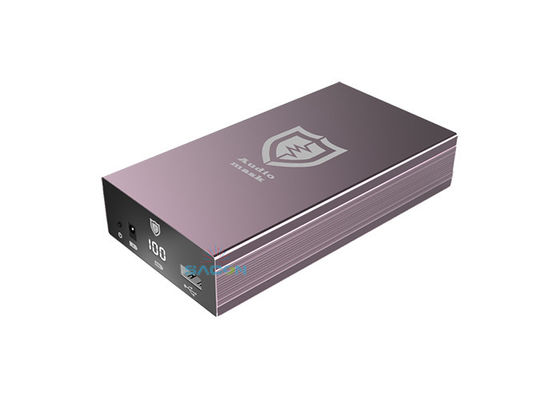 Przenośny zakłócacz sygnału dźwiękowego z ekspozycją ultradźwiękową 80% efekt osłony i promienie osłony 0,5-1,5m