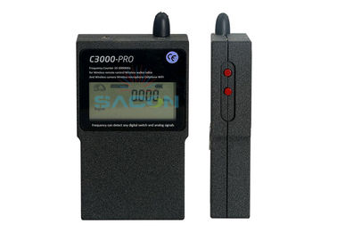 Cyfrowy częstotliwości RF detektor sygnału licznik 10-3000MHz Szpiegowskiej Kamery Ośmiobitowy wyświetlacz LCD