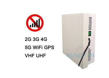 10 kanałów 5G bloker zakłóceń telefonów komórkowych wbudowany w anteny o zasięgu do 50 metrów