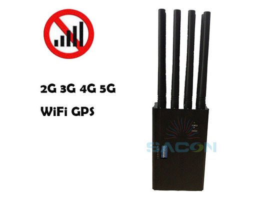 8 Anten Zasięg 20m Moc Wyjściowa 4W Zagłuszacz Sygnału Zagłuszacz Telefonu Komórkowego Zagłuszacz WiFi