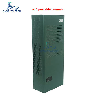 Przenośny zagłuszacz sygnału Wi-Fi z 3 kanałami (2.4G, 5.2G, 5.8G) i zasięgiem 10-15m