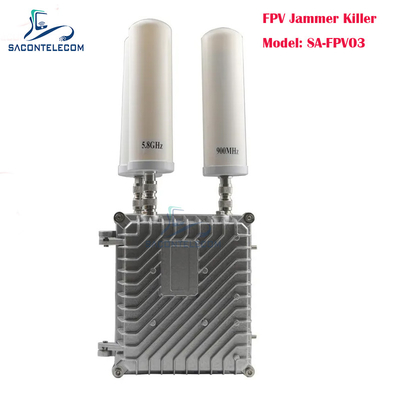 3 pasma UAV częstotliwość Drone Signal Jammer 150w Auto FPV Anti Drone Jammer