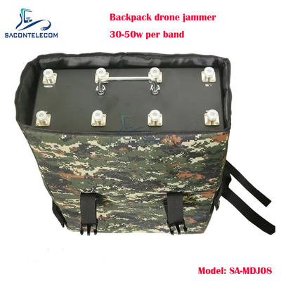 8 zespołów 400w Power Man pakiet Drone Signal Jammer metalowa obudowa plecak UAV drone jammer