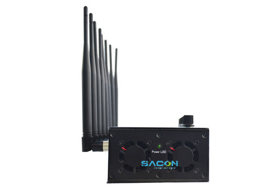 8 anten 20W regulowany sygnał wyjściowy jammer bloker telefonu komórkowego dla 3G 4G WiFi GPS