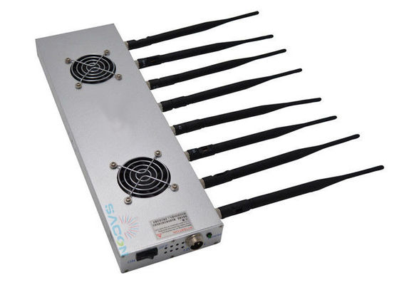 30m Long Range High Power Signal Jammer z 8 pasami i mocą wyjściową 16w