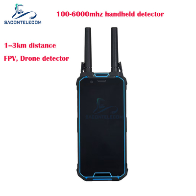H2L 1,5 km zasięg ręczny drona lokalizator 100-6Ghz przenośny FPV drona detektor