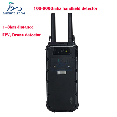 H2L 1,5 km zasięg ręczny drona lokalizator 100-6Ghz przenośny FPV drona detektor