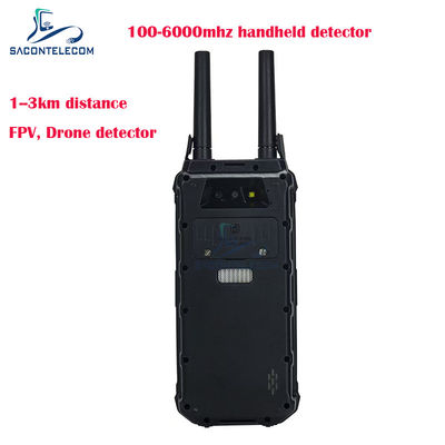 H2L 1,5 km zasięg ręczny drona lokalizator 100-6Ghz przenośny FPV drona detektor