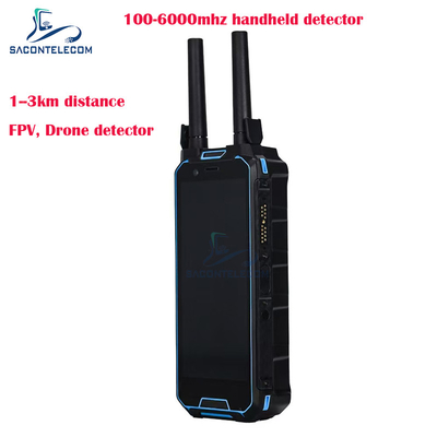 H2L 1,5 km zasięg ręczny drona lokalizator 100-6Ghz przenośny FPV drona detektor