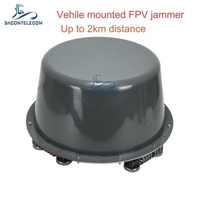 400-6Ghz 400 Wattów Omni 360° Na pojazdach zamontowane drony jammer sygnału UAV jammer