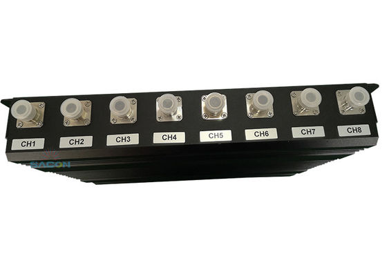 160W wysokiej mocy 8 kanałów zakłócacz sygnału telefonu komórkowego z zasięgiem zakłócania 80m dla sygnałów 2G 3G 4G WiFi GPS