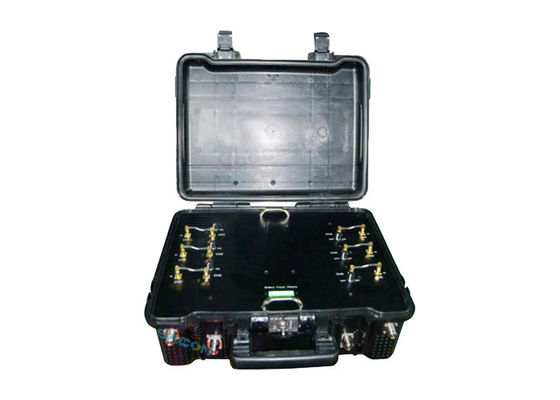 Maksymalnie 90w High Power Backpack Jammer 6 kanałów dla sił zbrojnych / zespołów SWAT