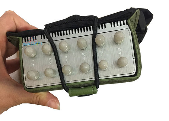 Przenośny zakłócacz sygnału z 12 kanałami akumulator 10000mAh i promieniec osłony 2-20m dla GPS WiFi i 4G