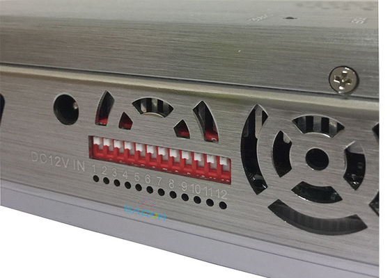 Przenośny zakłócacz sygnału z 12 kanałami akumulator 10000mAh i promieniec osłony 2-20m dla GPS WiFi i 4G