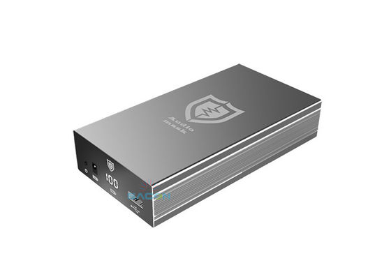 Przenośny zakłócacz sygnału dźwiękowego z ekspozycją ultradźwiękową 80% efekt osłony i promienie osłony 0,5-1,5m