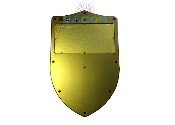 Lekkie antydronowe zakłócacze, drony zakłócające sygnał 1200 metrów odległości dla armii