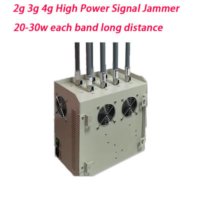 240W High Power Prison Cell Phone Jammer z 8 kanałami i zasięgiem 100m dla bezpiecznych obiektów