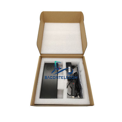 Przenośny zagłuszacz sygnału z baterią 8000mAh, 3 pasma 315MHz 433MHz 868MHz i zasięgiem 100m