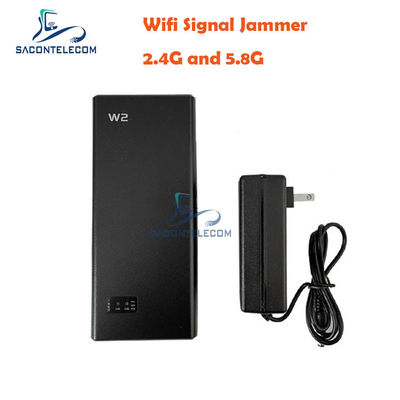 Zagłuszacz sygnału WiFi AC240V 3 kanały z zasięgiem 20m i przenośną baterią 4000mAH