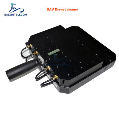 2.4G 5.8G Sieciowy sygnał Drone Jamming Device UAV Drones Frequency 40w Handheld