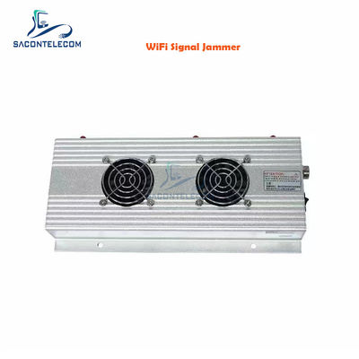 9W 3-kanałowy stacjonarny zagłuszacz sygnału Wi-Fi o zasięgu 100m dla stref bezpieczeństwa