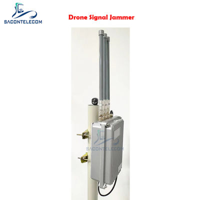 5kg zewnętrzny dronowy zakłócacz sygnału 25w 2.4G 5.8G Wi-Fi GPS 500m odległość