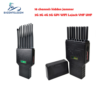 Ukryty Drone Mobile Phone Network Jammer Ręczny izolator sygnału