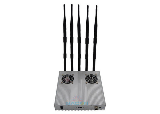12 Watt Wi-Fi GPS Phone Jammer z zasięgiem 40m do ciągłej pracy w więzieniach