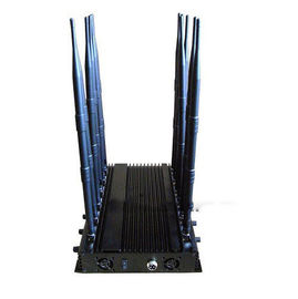 12 Antenny Desktop Telefon komórkowy GPS jammer 30w Wysoka moc 50m zasięg