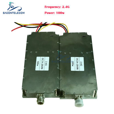 300-400MHz Moduł zakłócający bezzałogowy 100W Moduł zakłócający anty-FPV z dostosowalną częstotliwością