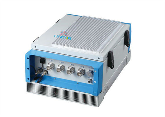 Wodoodporny IP65 wysokiej mocy zagłuszacz telefonów komórkowych 400W z oprogramowaniem do monitorowania dla więzień