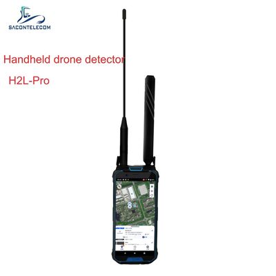 Przenośny detektor dronów z zakresem częstotliwości 100-6000 MHz i odległości wykrywania 3 km do wykrywania FPV