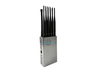 8.4W 12 Antenny Ręczne urządzenie do zakłócania sygnału telefonu komórkowego 2.4G 5.8G Do 20m