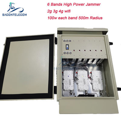 IED 600m 600w Wydzielony Bomba Jammer 5.2G 5.8G 5G wodoodporny