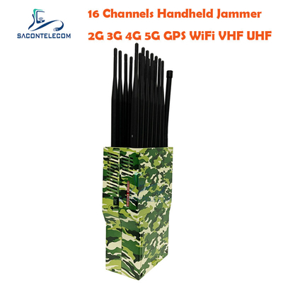 GPS Wi-Fi Portable Signal Jammer 21w DC12V Ładowarka samochodowa 30m GSM CDMA